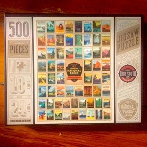 500 Piece jigsaw puzzle National Park puzzle